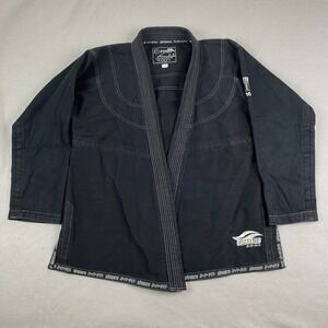 Fuji Suparaito Jiu Jitsu Gi Kimono Black Adult Size A3 Martial Arts‎ Uniform